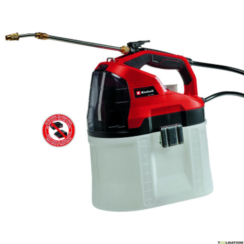 PULVERIZADOR DE PRESION INALAMBRICO 7,5 LT GE-WS 18/75 Li-Solo Einhell